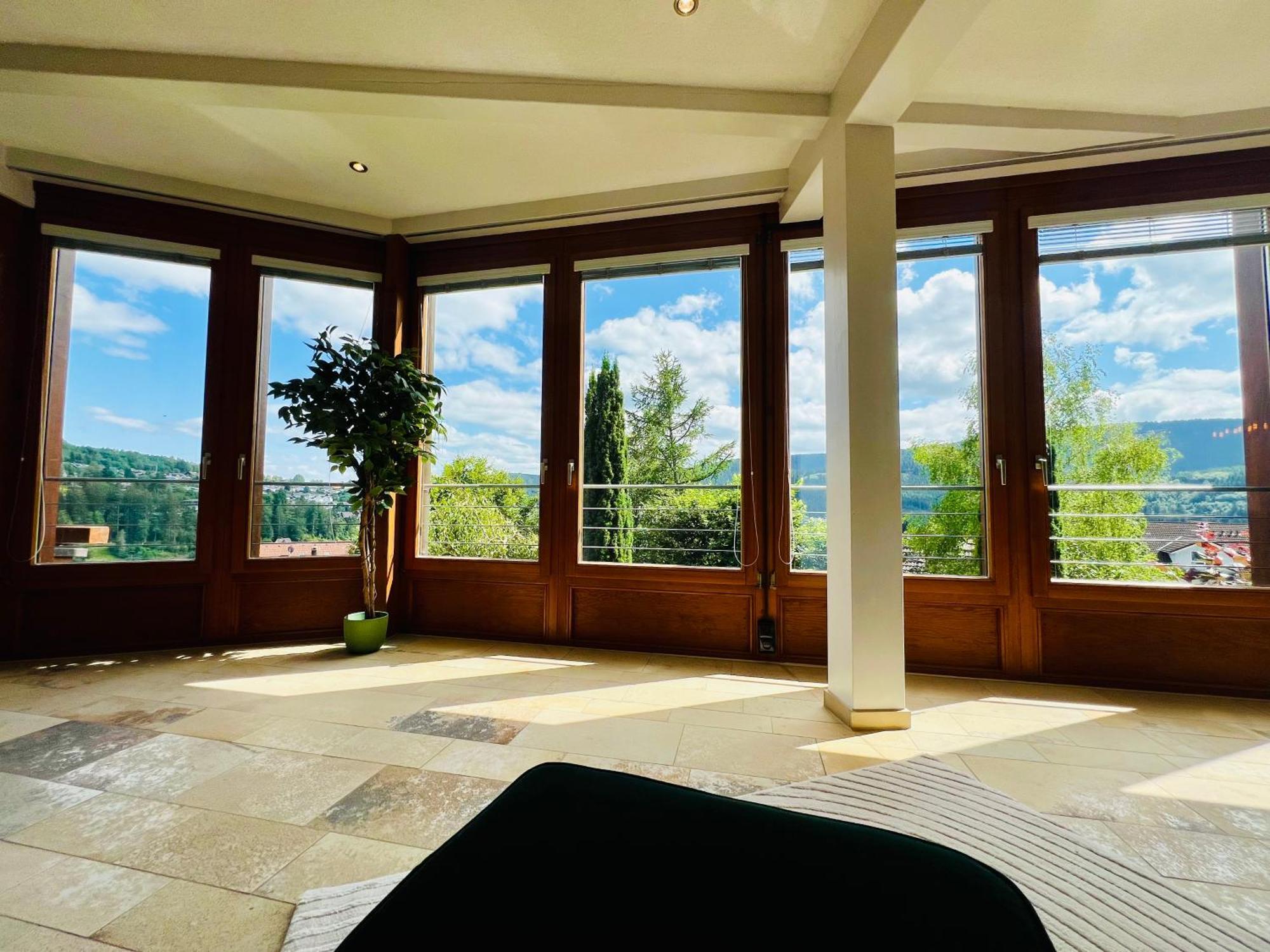 Panoramablick Mit Privatparkplatz, 2 Balkone Und 1,5 Baeder Titisee-Neustadt Exterior foto