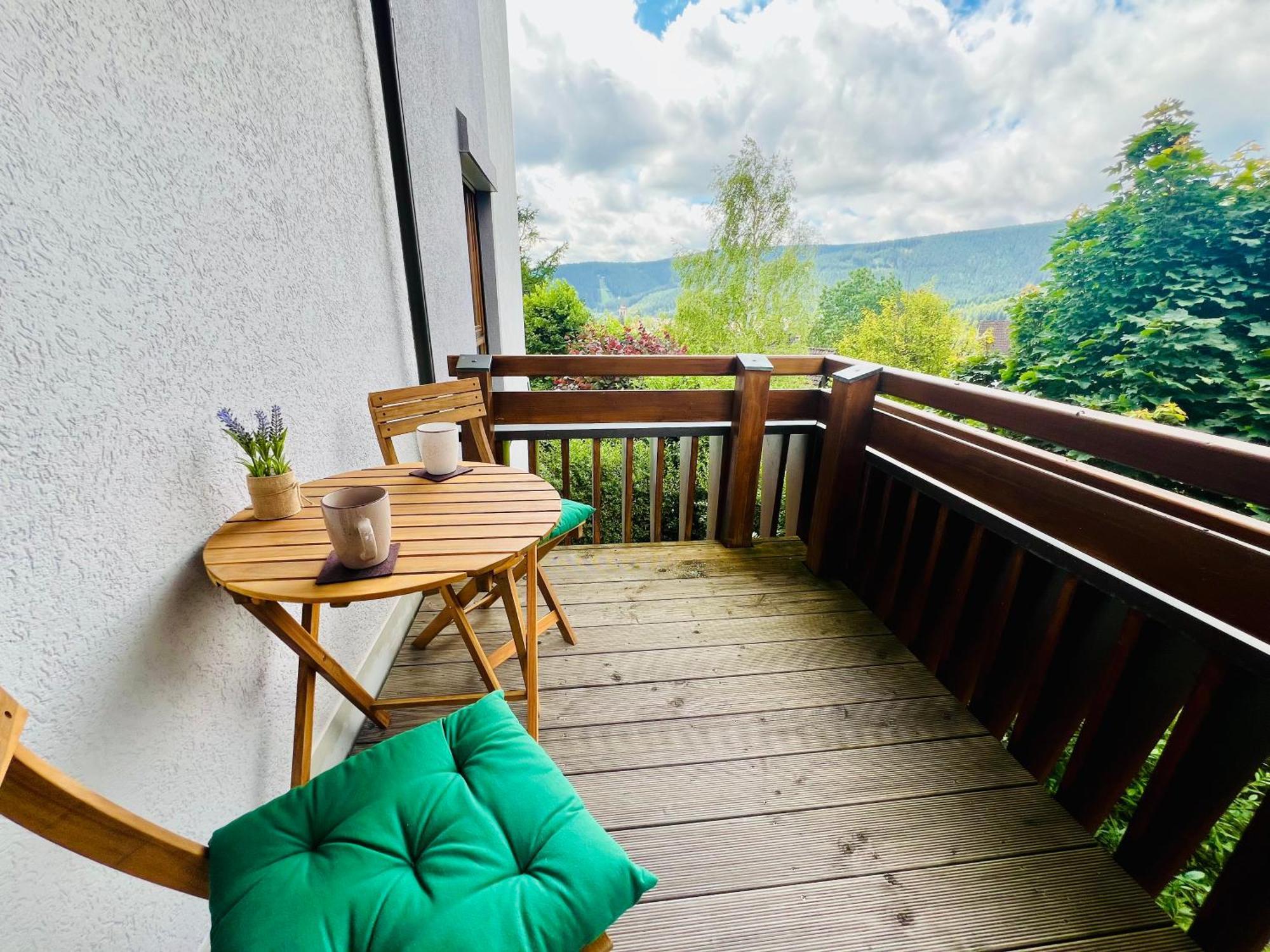 Panoramablick Mit Privatparkplatz, 2 Balkone Und 1,5 Baeder Titisee-Neustadt Exterior foto